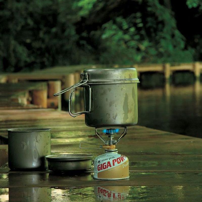 ชุดเครื่องครัวสนาม Snow Peak Titanium Trek 1400