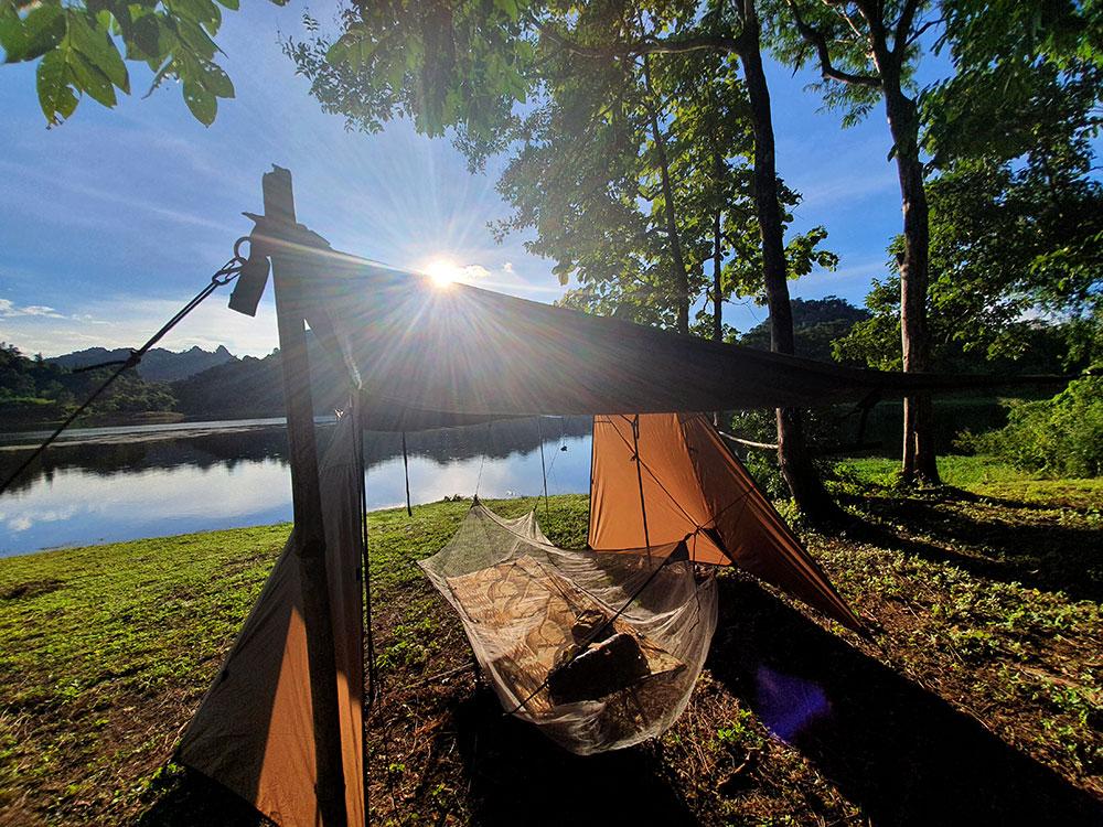 Camping in Thailand